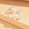 Trendige Farbige Klare Klobige Kuppel Wassertropfen Ohrringe für Damen Acryl Teardrop Creolen Leichter Schmuck Geschenke