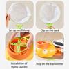 Flying Disc Air Rocket Launcher Outdoor Toy for Kids Durable Lightweight Soaring Propeller Sports Game