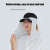 Quick-Drying Fishing Cap Face Neck Sunshade Masks Cap UV Protection Visor Headwear for Outdoor Sports Golf Hiking