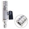 Pressure Washer Connection Stainless Steel Adapter for Garden Hose Integrated Valves Control and Leakproof O Rings