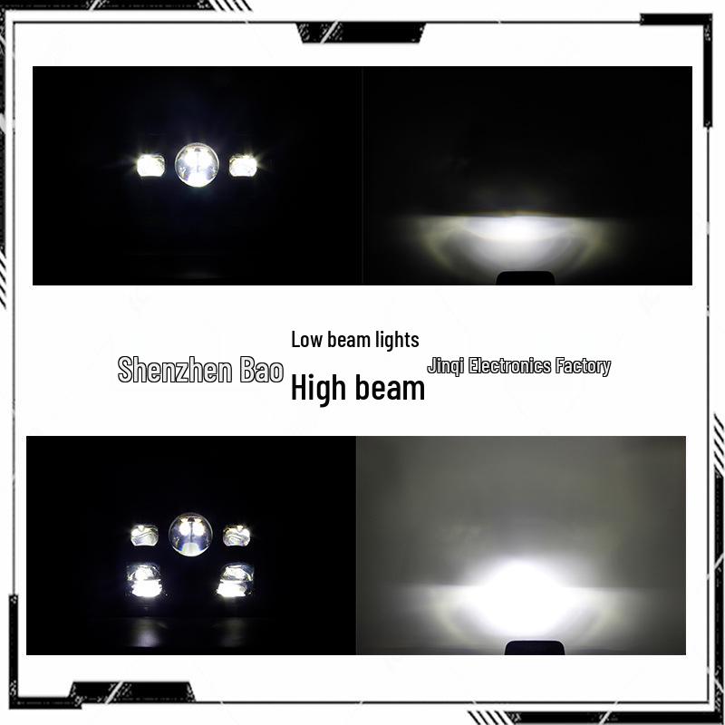 5x7 Square Truck & Motorcycle Headlights for JEEP, 6x7 inch Square Car Headlights