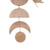 Art Hand Woven Home Decoration Wall Decor Wooden Pendant Wood Chip Pendant Celestial Ornament