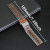 22mm Titanium Strap for Huawei Watch GT3 GT4 GT5 Pro 46mm Men Titanium Metal Band for Oneplus Watch 2 2R Amazfit Balance GTR 4 3