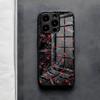 Custodia per Telefono Fundas in Fibra di Carbonio Forgiata Per IPhone 17 Air 16 E Pro Max 15 14 13 Mini 12 Pro 11 Max Plus Copertura in Vetro Nero