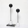 Minimalist Balloon Art Sculpture, Natural Marble Base, Tabletop Ornaments, Metal Balloon Sculpture, Room Aesthetic Decoration