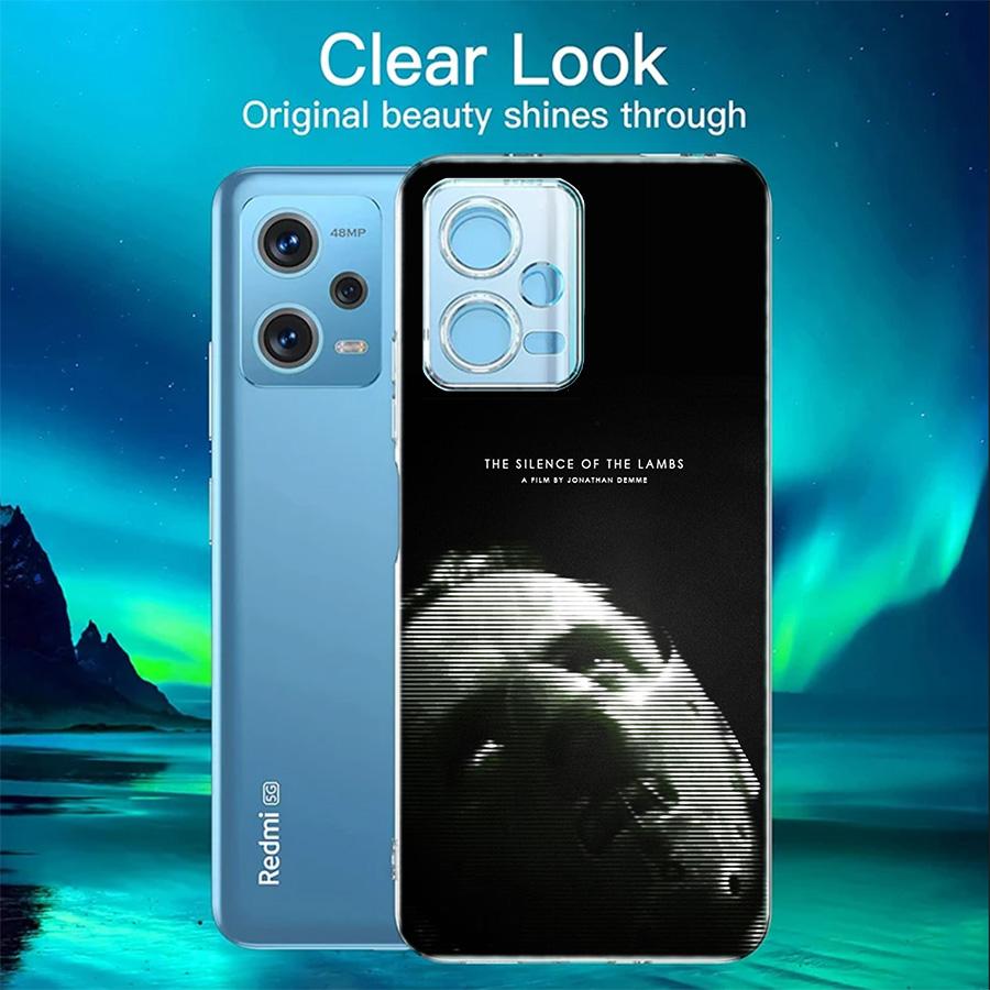 Hot Movie The Silence of the Lambs Phone Case For Redmi 12 13C 12C 15C 9 10 10C Note 13 Pro Plus 14 15 Pro 9T 9C 9A TPU Soft Cov