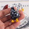 1/3pcs, Fun Chicken Butt Fridge Magnets,Resin Refrigerator Decorations,Home and Office Whiteboard Accessories, Kitchen Ornaments