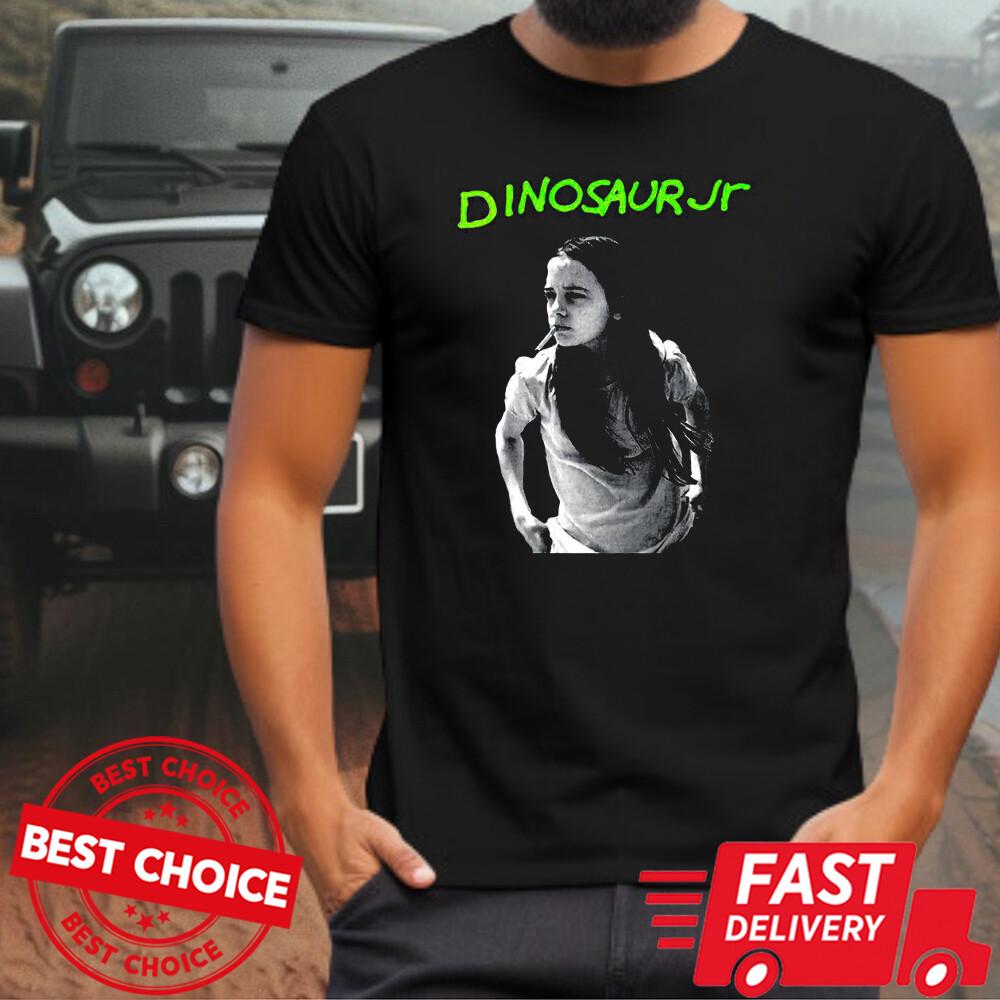Мужская черная футболка группы Dinosaur Jr S-3XL Q7845 Унисекс футболка XXXXL