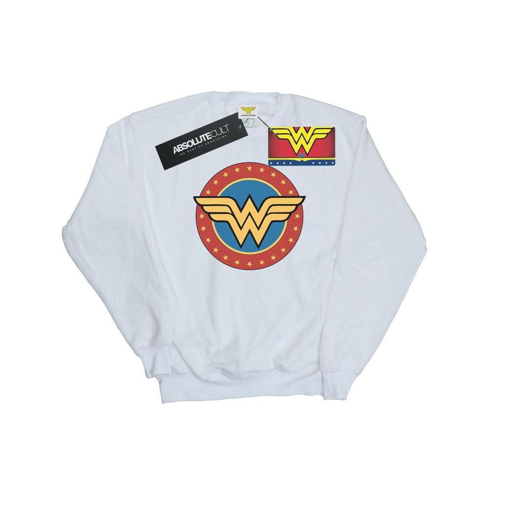 DC Comics Boys Wonder Woman Circle Logo Sweatshirt
