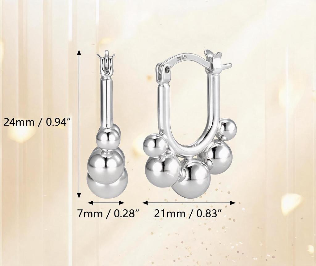 Elegant Pearl Earrings: New Chinese Style, Copper-Plated Silver with a Unique Gold Design