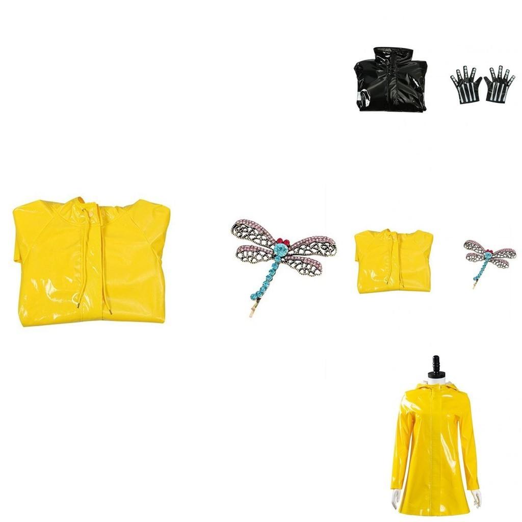 Stylish Coraline Wybie Pu Leather Cosplay Set For Anime Fans