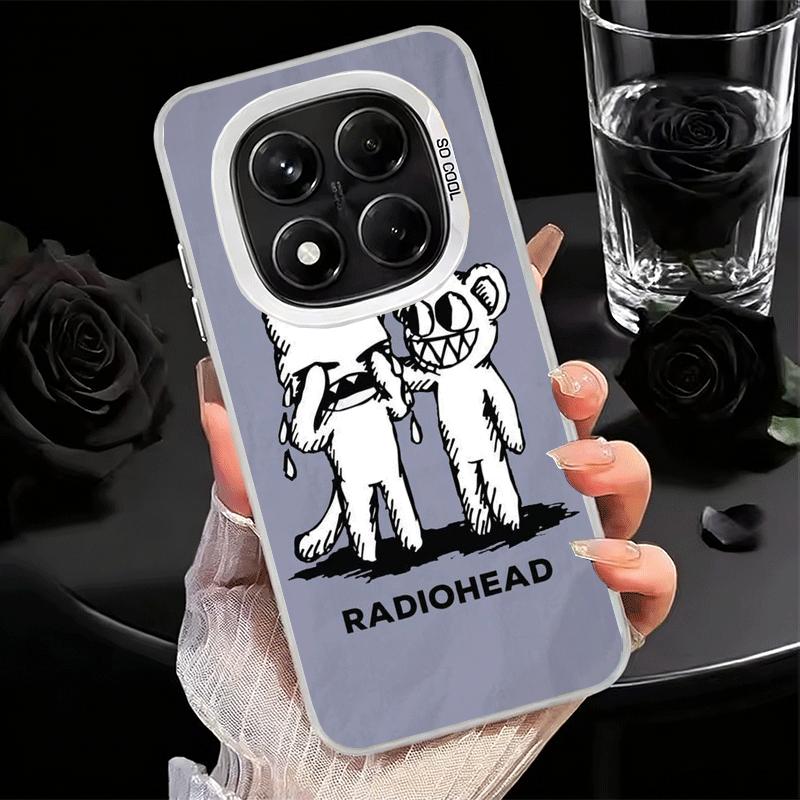 Coque de téléphone souple R-Radiohead pour Xiaomi Redmi Note 13 14 15 Pro Plus 12S 12 11S 11 11T 10S 10 Coque Arrière antichoc