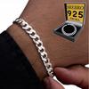 ELEGANT Silver Men' Bracelet 925 Silver Gift for Boyfriend