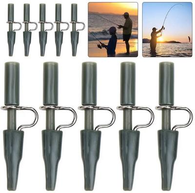 20-100pcs Lot Carp Fishing Heavy Duty Silica Gel Lead Clip Tail For Carp Carp Fishing Rig Accessories Kit for Fishing Line