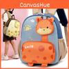 Backpack School Kids Animal Pattern Preschool Children Made Polyester Nylon