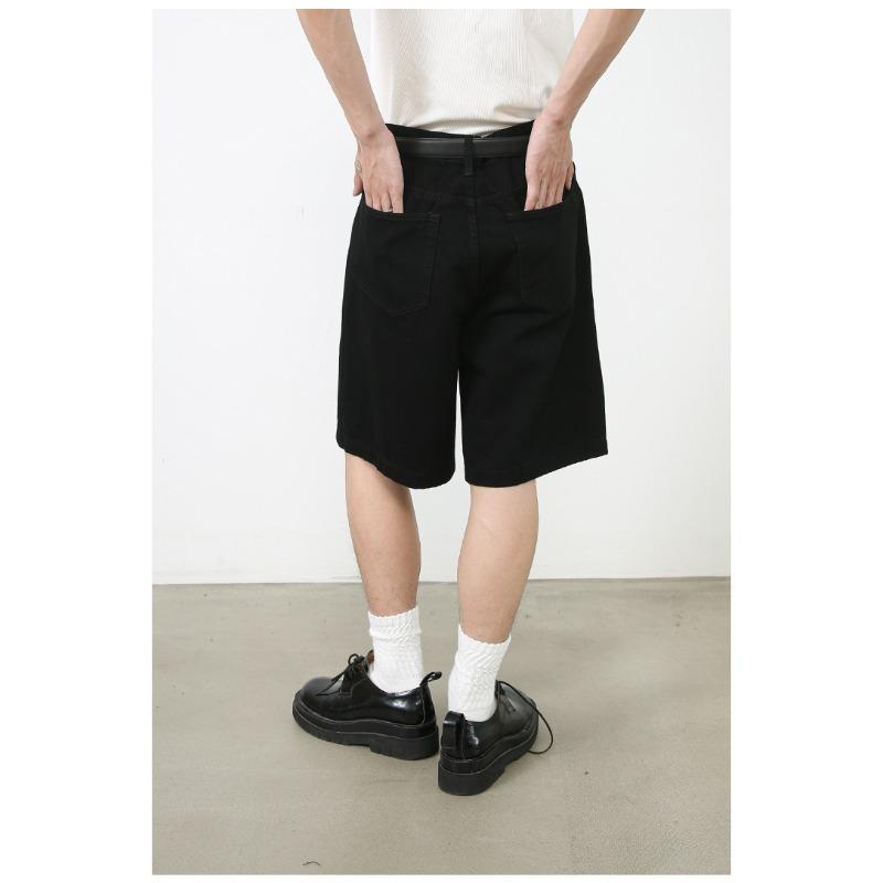 Denim Shorts Men's Summer Five-point Pants Loose Casual Pants