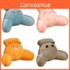 Soft Plush Dinosaur Backrest Cushion With Arms Bedside Pillow Gift