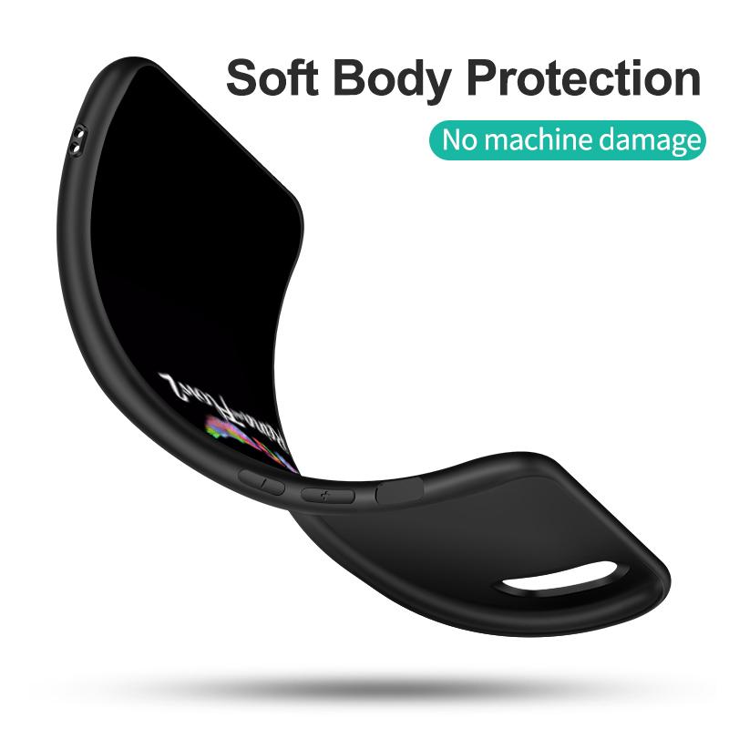 Schwarze TPU-Hülle für Vivo Y21 Y51A 2021 Y21S Y33S Y51 2020 Y51S Y53s 4G Y72 5G Rückseite La-Reina-del-Flow die Königin von