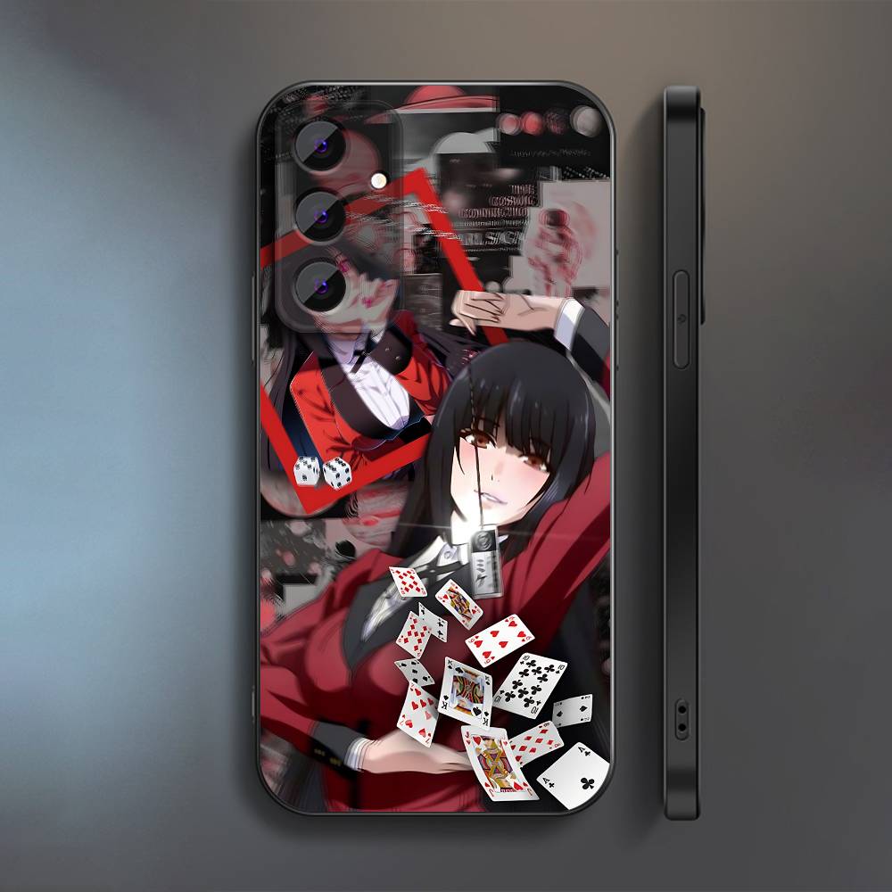 Yumeko Jabami K-Kakegurui Phone Case For Samsung S22,S24,S20,S25,S23,S30,S26,Ultra,Plus,5G ,Fe,Lite Tpu Cover