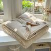 Dopamine Summer Quilt - Washed Soybean Cotton, Skin-Friendly & Breathable (Embroidered Home Decor)