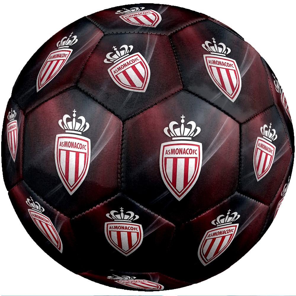 Monaco FC Size 5 Standard Football Durable Training Match Soccer Ball for Adult Outdoor Sports