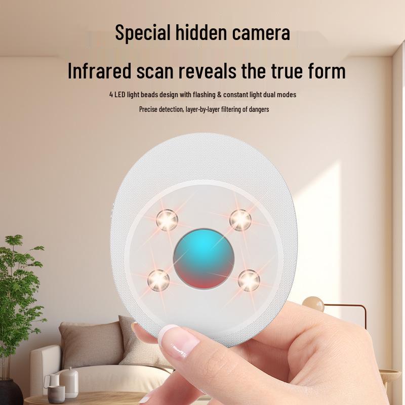 

Портативный USB инфракрасный детектор защиты от кражи и слежки для путешествий и отелей White - 692