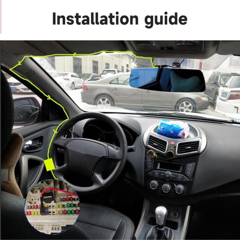 Car Charge Hardwire Cord Cable With Type-C DC 12V 24V to 5V 2A Auto Charging for Dash Cam Camcorder Vehicle DVR