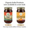 ORGANIC INDIA Himalayan Multi Floral Honey 500g Raw Unprocessed Natural Sweetener Nutrient-Rich Antioxidants