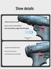 21V Multifunctional Cordless Impact Drill & Electric Screwdriver with Lithium Battery