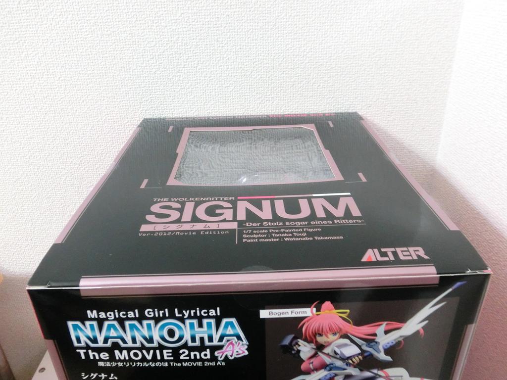 Magical Girl Lyrical Nanoha The MOVIE 2nd Signum Stolz Sogar Eines Scale PVC Painted Finished A's -Der Ritters- (1/7 Product)
