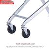 JINGZHOUSHIBANG Galvanized Utility Shopping Cart
