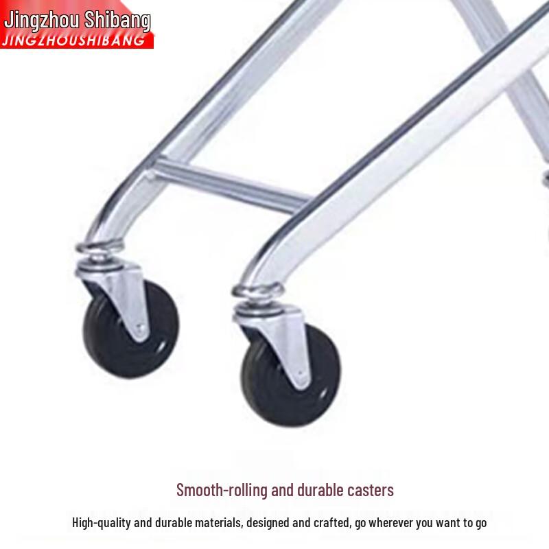 JINGZHOUSHIBANG Galvanized Utility Shopping Cart