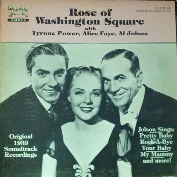 

LP Record TYRONE POWER Rose Of Washington SquareGood News SH2074 Sandy Hook Reco 1983 US Soundtracks Musicals Used
