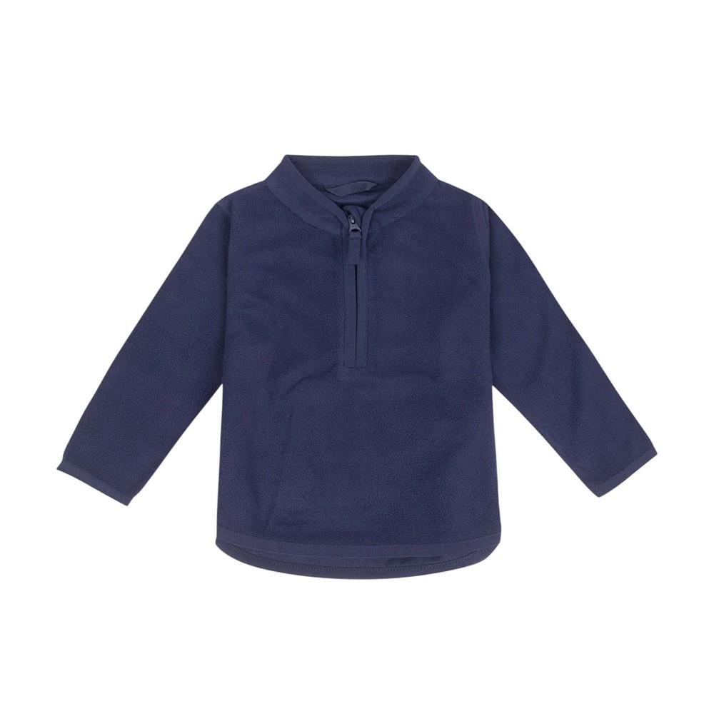 Larkwood Baby Lightweight Half Zip Fleece Top