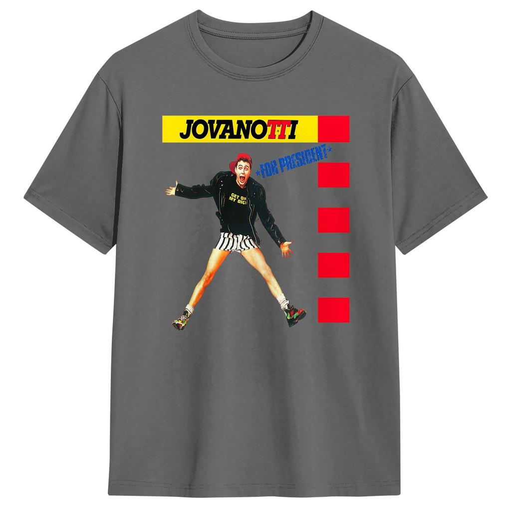Jovanotti T-shirt Volwassenen Y2K Casual T-shirts Zomer Ronde Hals Harajuku T-shirts Casual Grote Maten Kleding