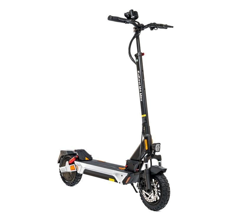 Monopattino elettrico pieghevole KuKirin M4 Max 800W, batteria 48V 18,2Ah, velocità massima 45 km/h, pneumatici da 10 pollici, ammortizzatore anteriore e posteriore