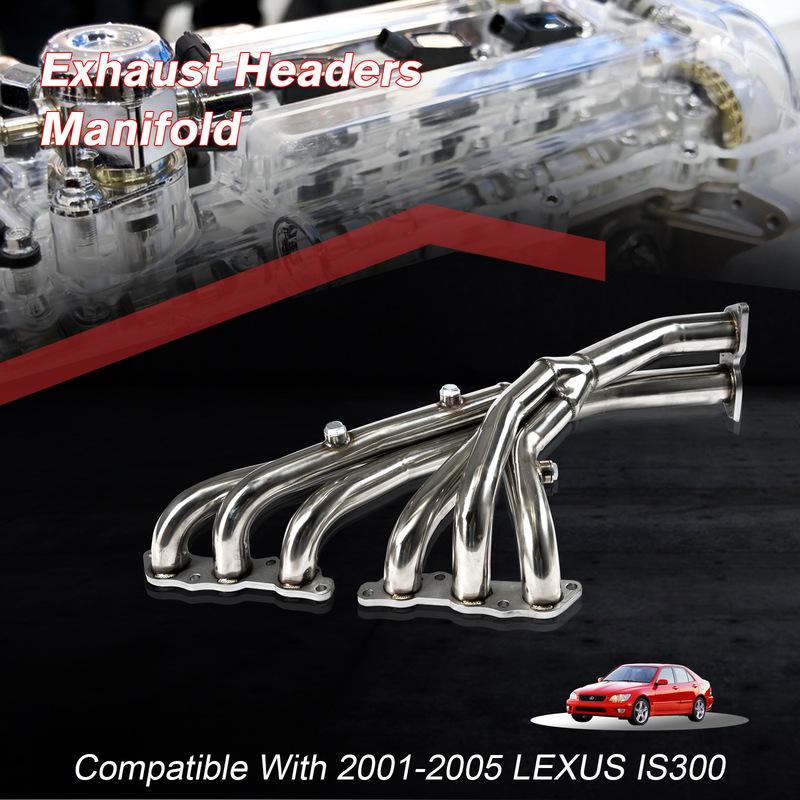 Выпускной коллектор из нержавеющей стали для 2001-2005 Lexus IS300 LEXUS IS300 ALTEZZA XE10 JCE10 3.0 3-2 l6 2JZ-GE
