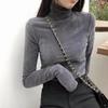 Women's Turtleneck Sweater Size Winter Top Female Solid Pullovers Long Sleeve Ladies Clothes