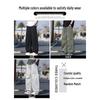CHOCOOLATEit Men's Ice Silk Loose Wide-Leg Cargo Pants