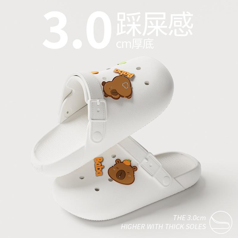 Cave Shoes for Women 2025 Summer Outdoor DIY Indoor Anti slip Outdoor Baotou Cave Slippers for Women