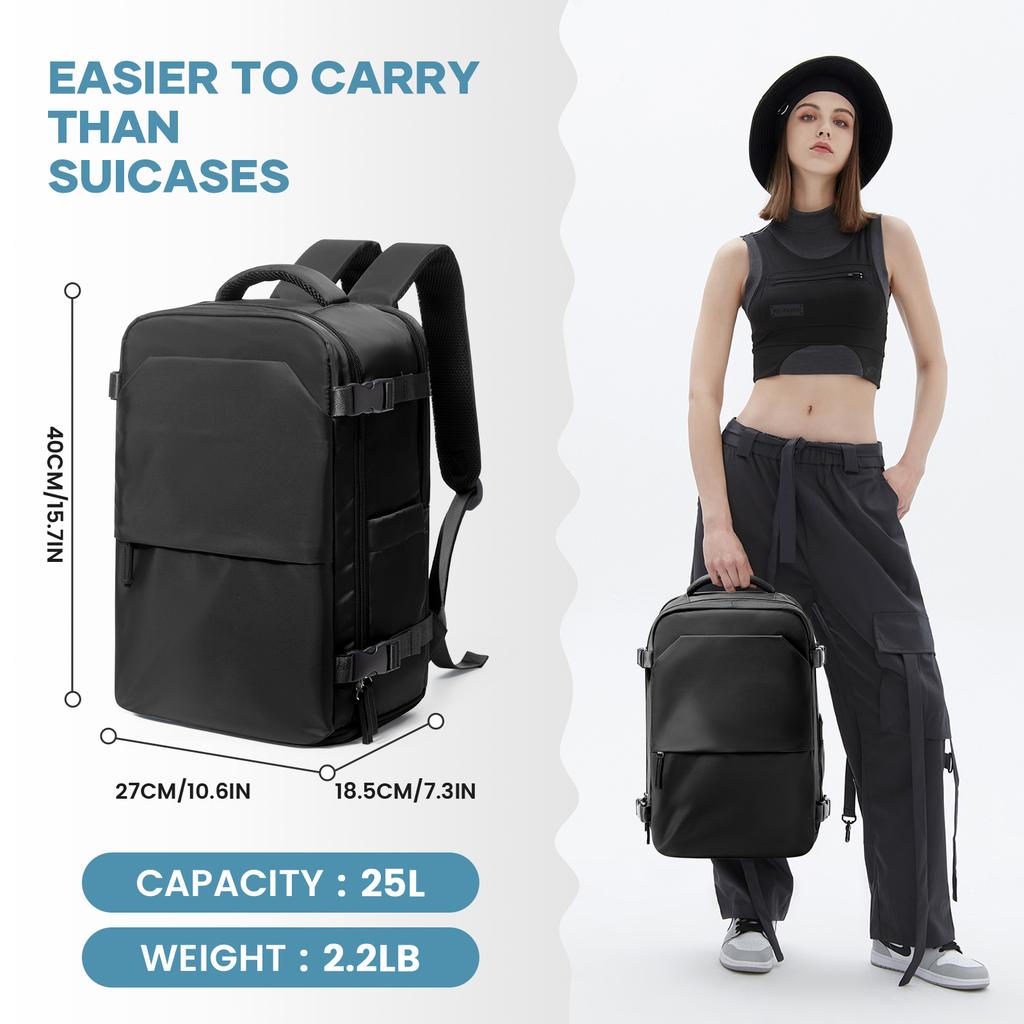 Men's Work Backpack, Hand Luggage Aircraft Laptop Rucksack Women Men, Carry On Luggage Rucksack, Cabin Mochila viaje,School Bag