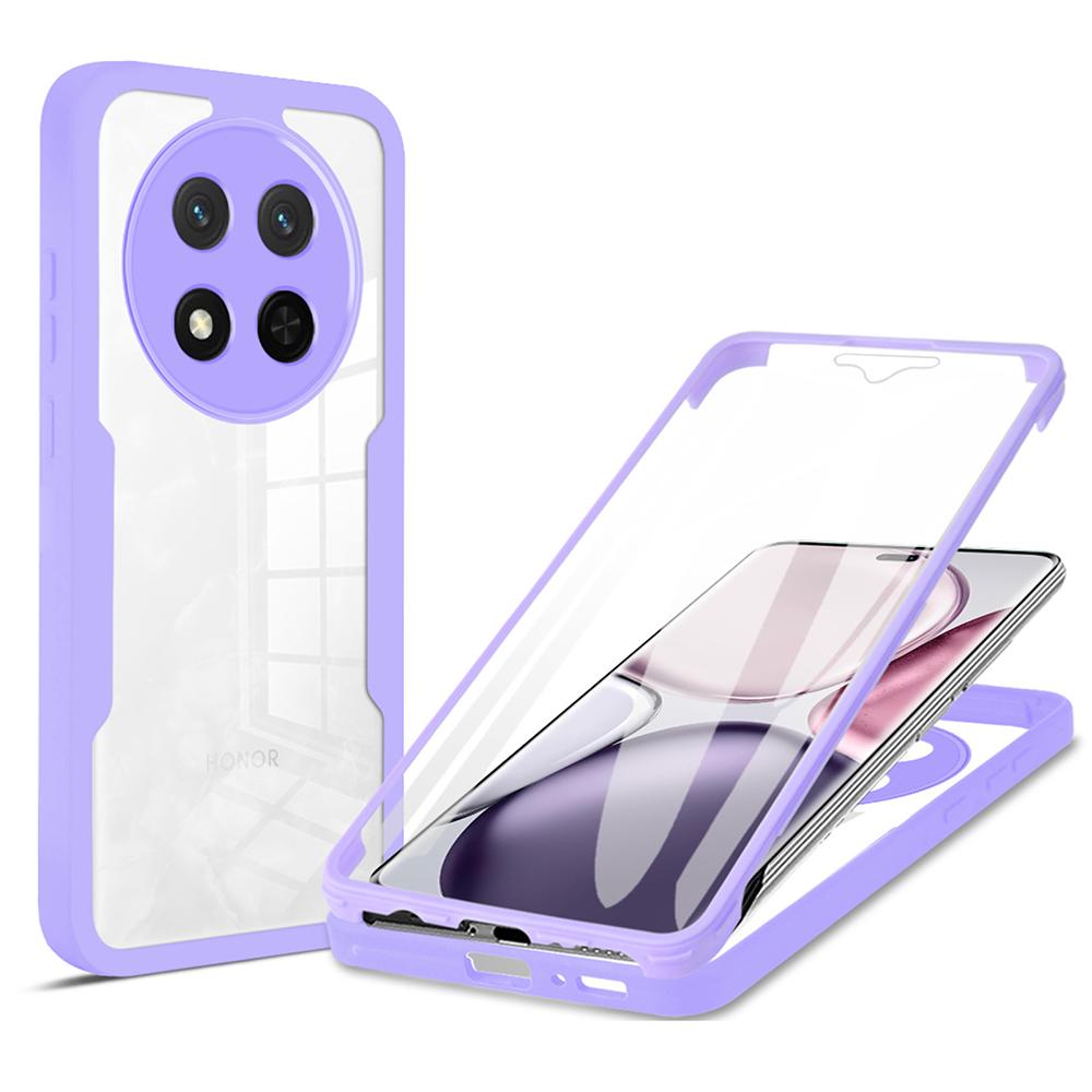 Phone Case For Honor X9c 5G / X60 Pro 5G Acrylic + TPU Clear Phone Cover with PET Screen Film