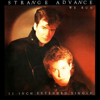 12inch Record STRANGE ADVANCE  We Run V75089 Capitol Records 1985 Canada Dance  Electronica Used