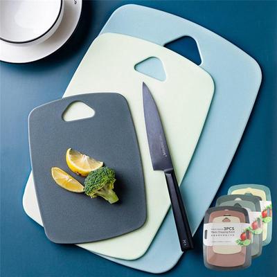 Ensemble de 3 planches à découper en plastique PP pour aliments pour bébé