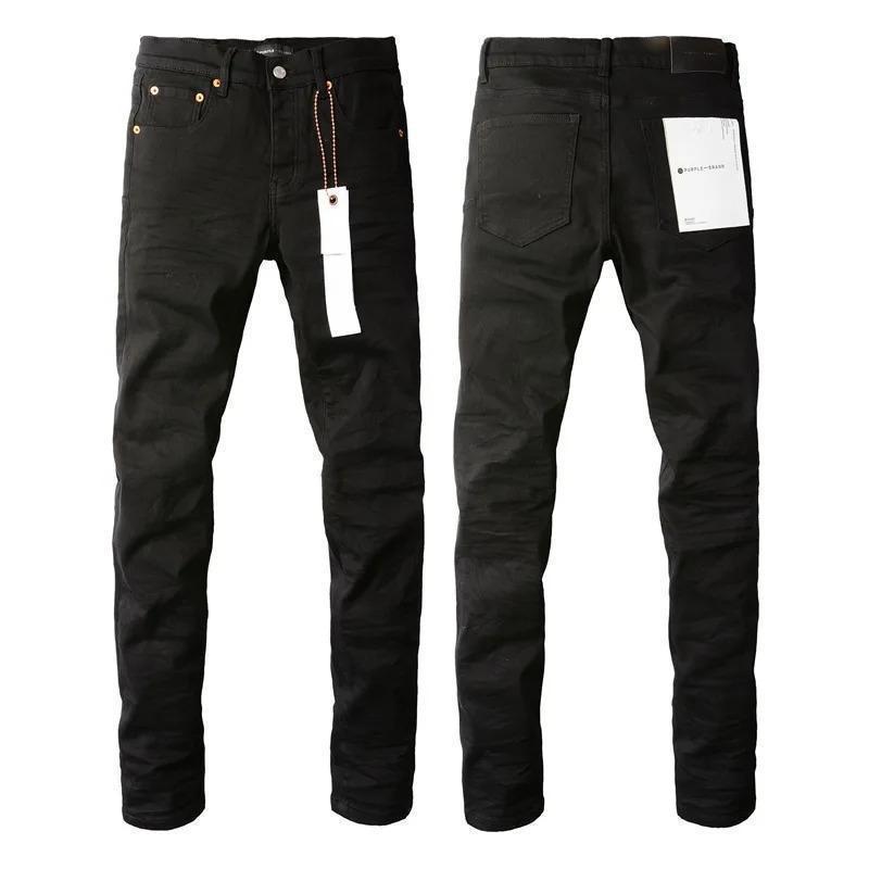 Mens Straight Fit Distressed Patchwork Denim Jeans Vintage Streetwear Style High Waist Ripped Cotton