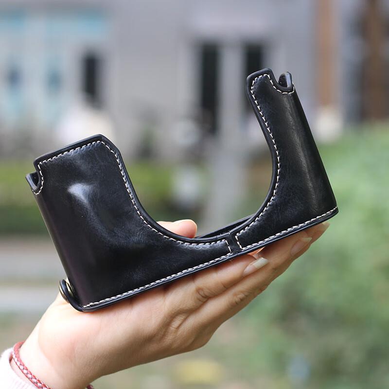 WEZHO Leather Half Case for Leica SOFORT2 Instant Camera