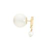 Dior Tribal Gold Metall Harz Kristall Ohrringe Damen Ohrringe E1732TRICY-D301