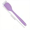 1pc Baking Spatula All-in-one Silicone Scraper Heat Resistant Non-stick Cream Smoothing Knife Baking Tool
