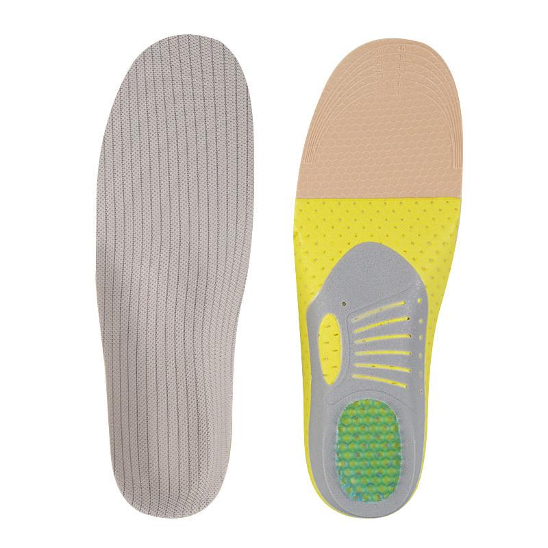 

Mesh Sweat-absorbing Breathable Arch Sports Insole Men s and Women s Shock-absorbing Arch Support Insole Basketball Running Shoes Orthopedic Pad S (35-40 yards)