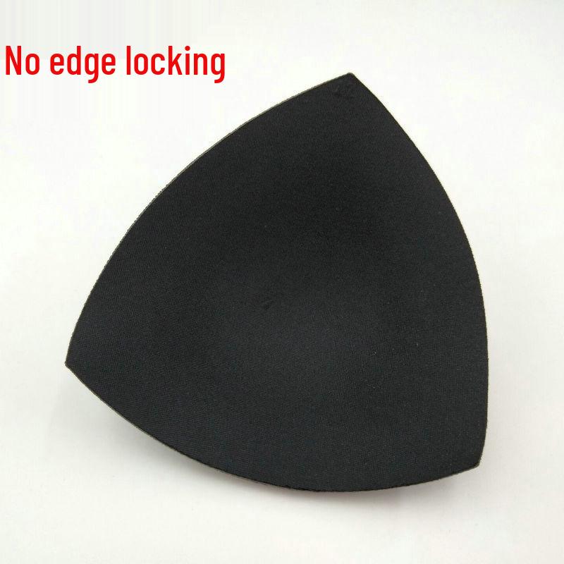 Inserções Esportivas Triangulares com Borda de Encaixe - Almofadas de Reposição Laváveis e Amigáveis à Máquina para Roupa de Banho e Roupa de Yoga.